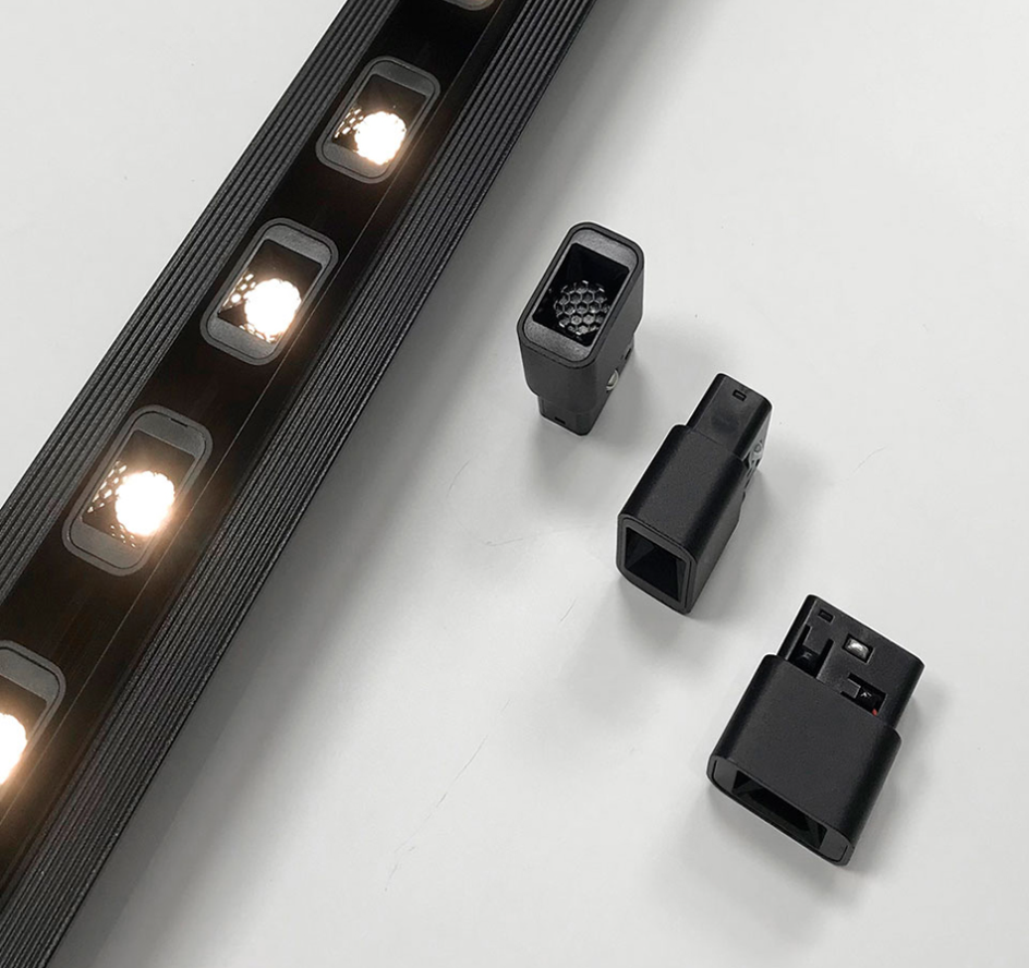 Soczewka magnetyczna prostokąt DDCX-HX-DGY02 2W 4000K - obrazek 3