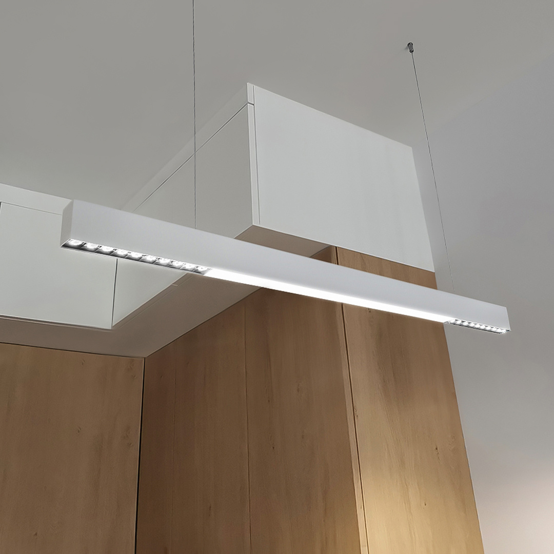Lampa liniowa premium czarno-biała 40W 3000K DDXT1200 COSMO - obrazek 5