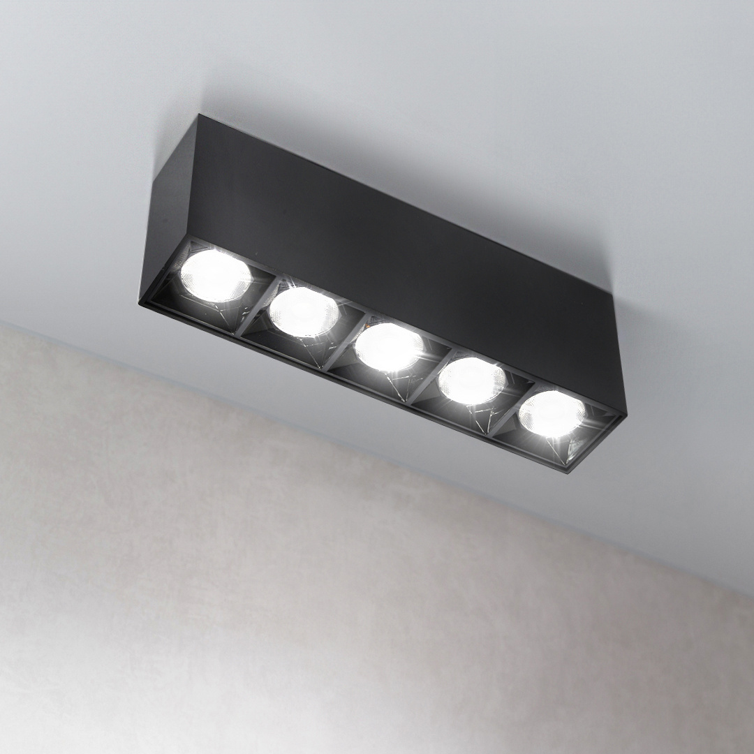 Lampa liniowa natynkowa 15w 4000K czarna JDL-3T - obrazek 3
