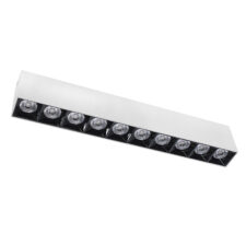 Lampa liniowa natynkowa 30w 3000K biało-czarna JDL-4T