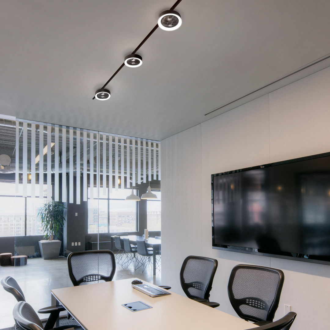 Lampa magnetyczna + wiatrak DDEX-B07 12W 4000K - obrazek 5