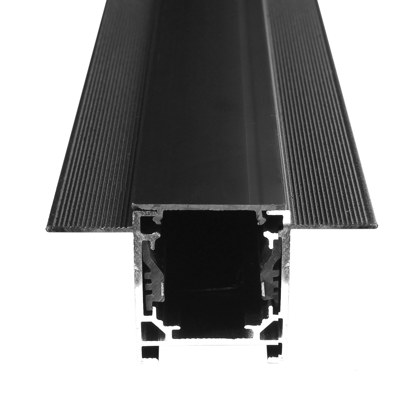 Szyna magnetyczna podtynkowa LL-16C Mini Magnetic 200cm czarna - obrazek 3