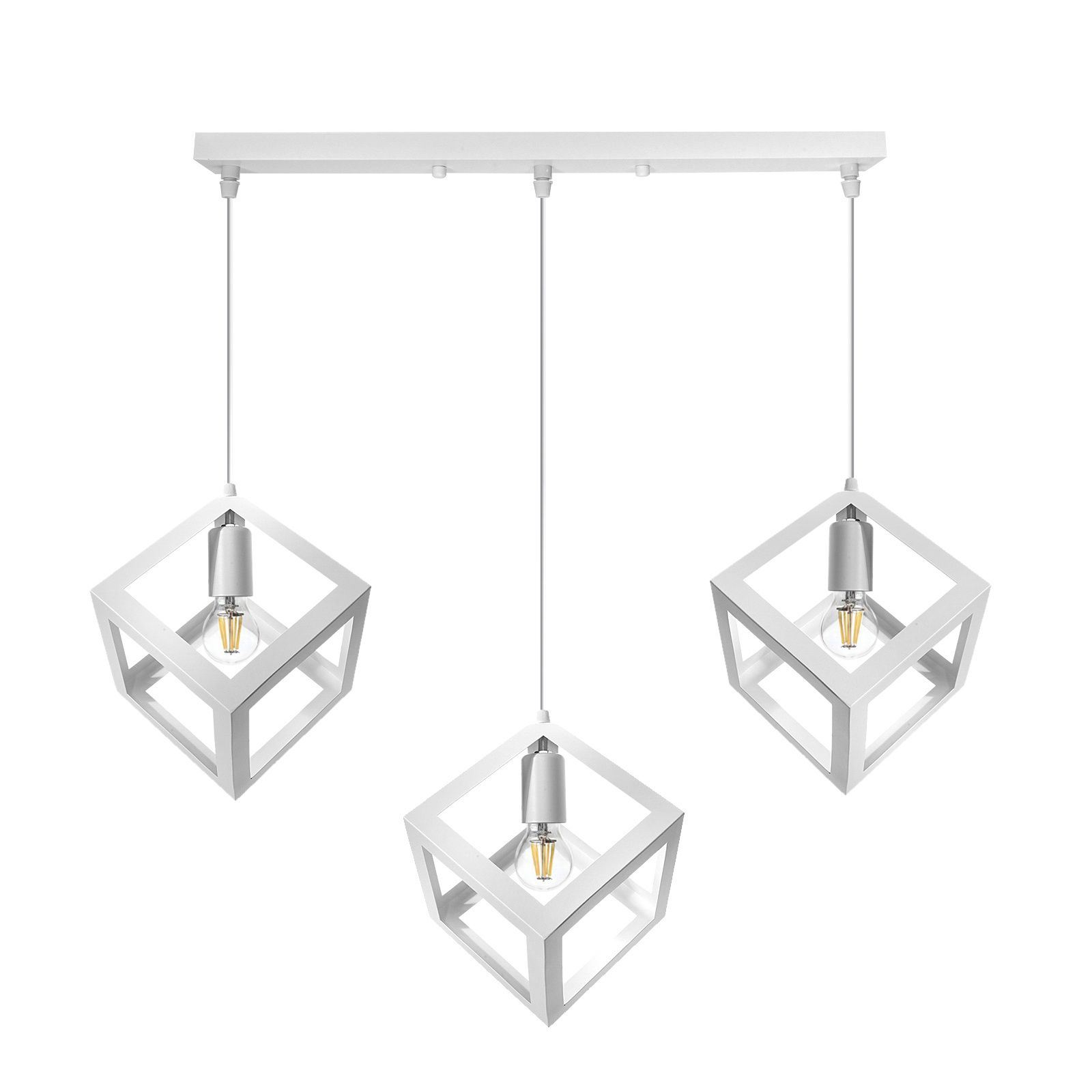 Lampa Loft Sweden Prosta PZE-2320 Biała - obrazek 3