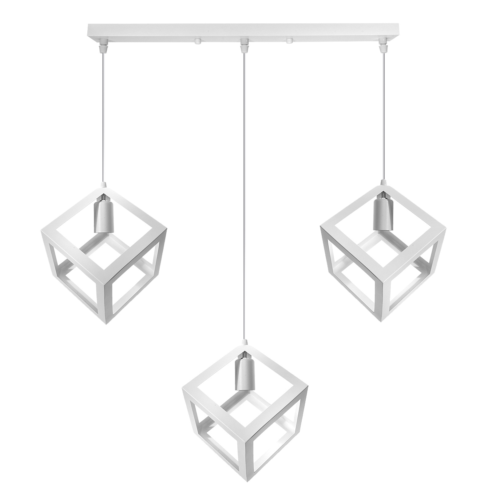 Lampa Loft Sweden Prosta PZE-2320 Biała - obrazek 5
