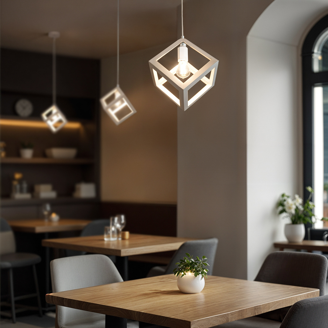 Lampa Loft Sweden PZE-542 Biała - obrazek 3
