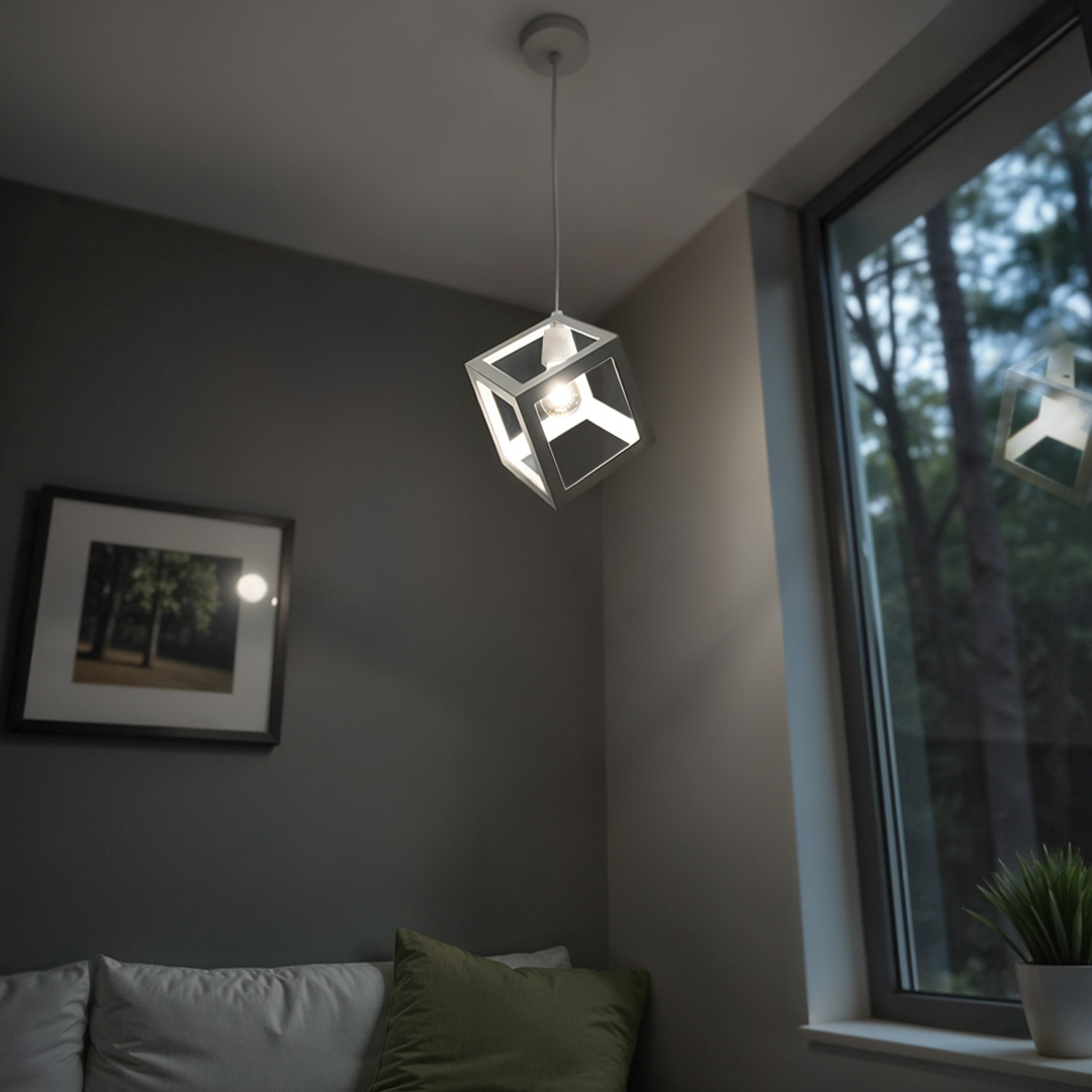 Lampa Loft Sweden PZE-542 Biała - obrazek 4