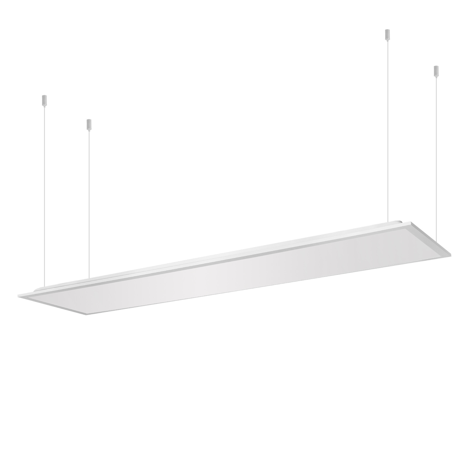 Plafon 119,5X29,5cm 40W Podtynkowy+zestaw zawieszenia linkowego 4000K BY-LPB-1230-40 PREMIUM UGR-19