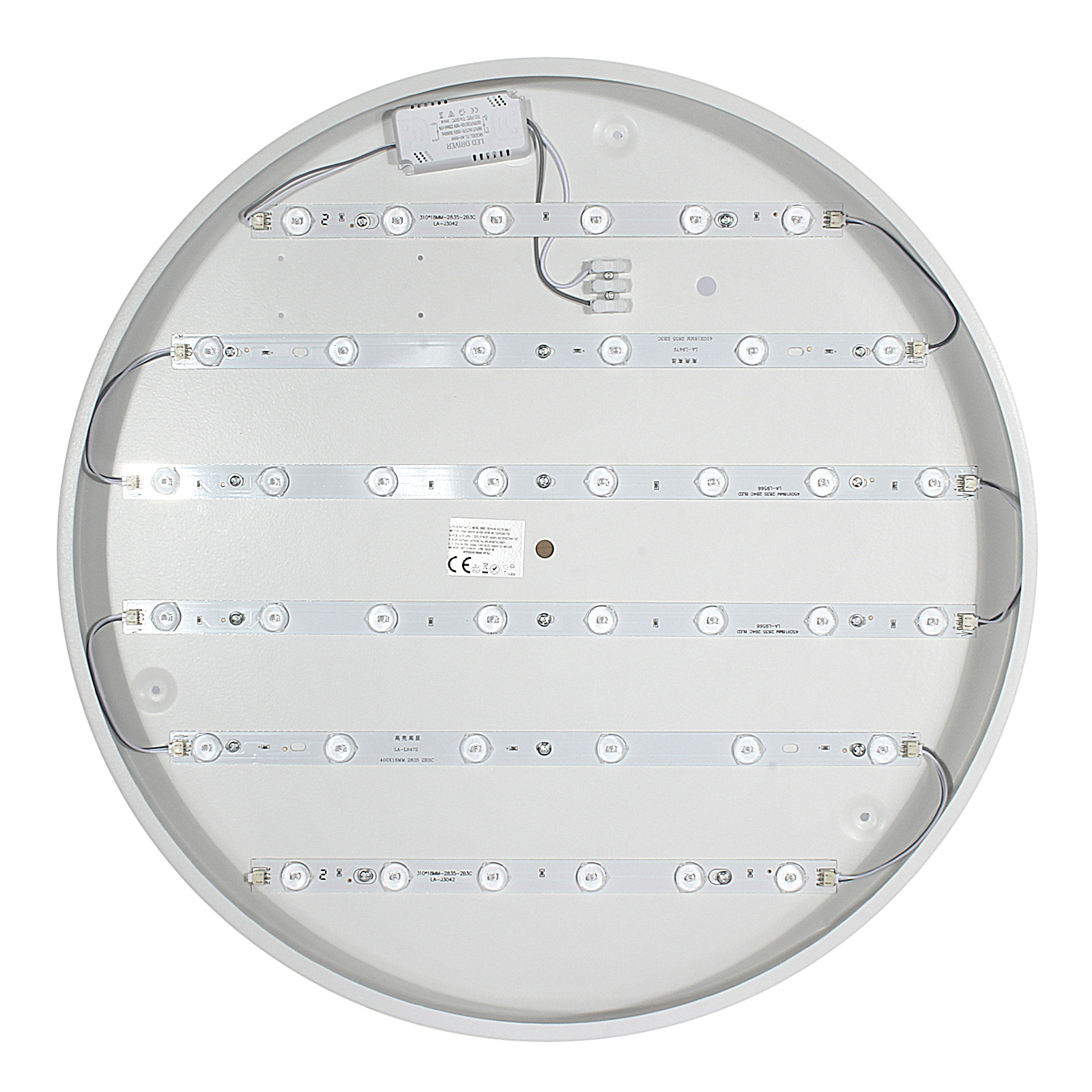 Plafon Natynkowy LED 50cm Okrągły BB02 50W 3000K Biały - obrazek 5
