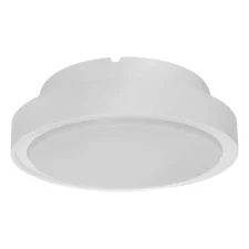 Plafon sufitowy PIR P2582-E27-S E27x2 biały z czujnikiem ruchu i zmierzchu ROTONDA