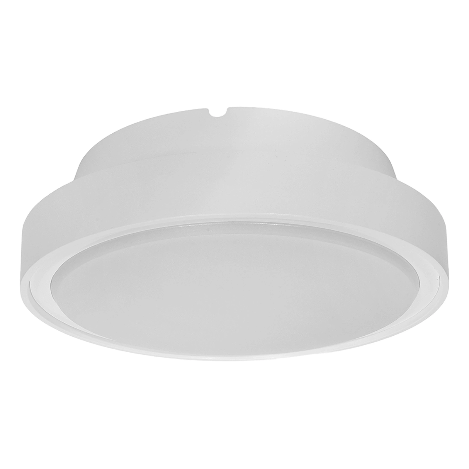 Plafon sufitowy PIR P2582-E27-S E27x2 biały z czujnikiem ruchu i zmierzchu ROTONDA