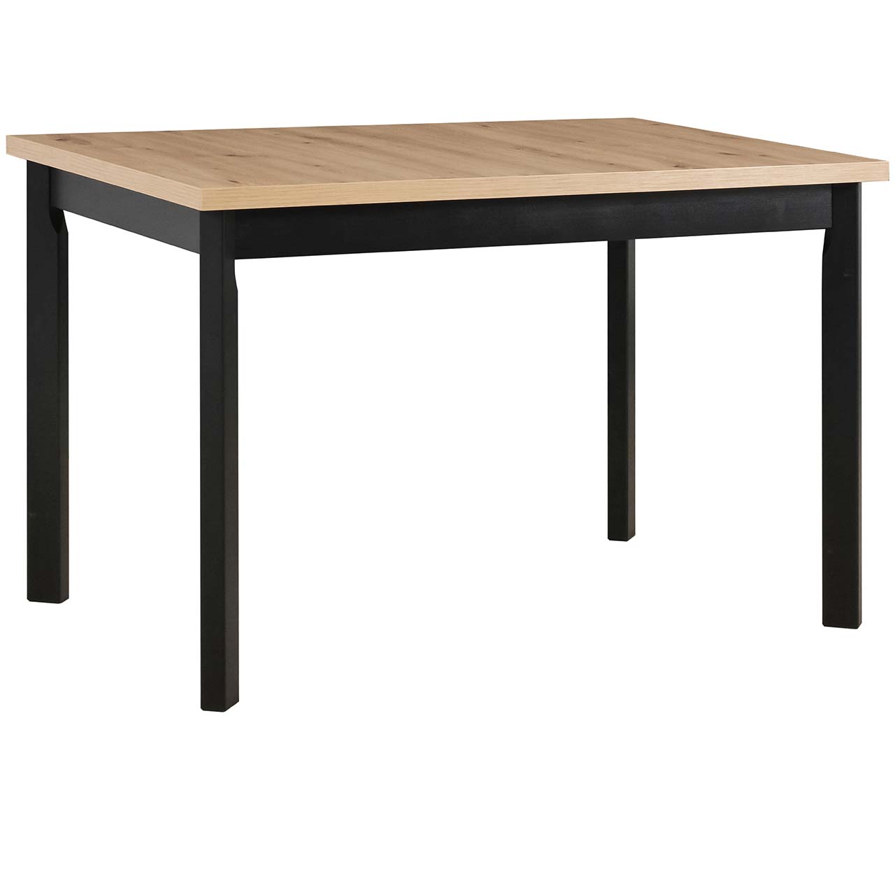 Stół DS27 80x140/180 artisan laminat / czarny