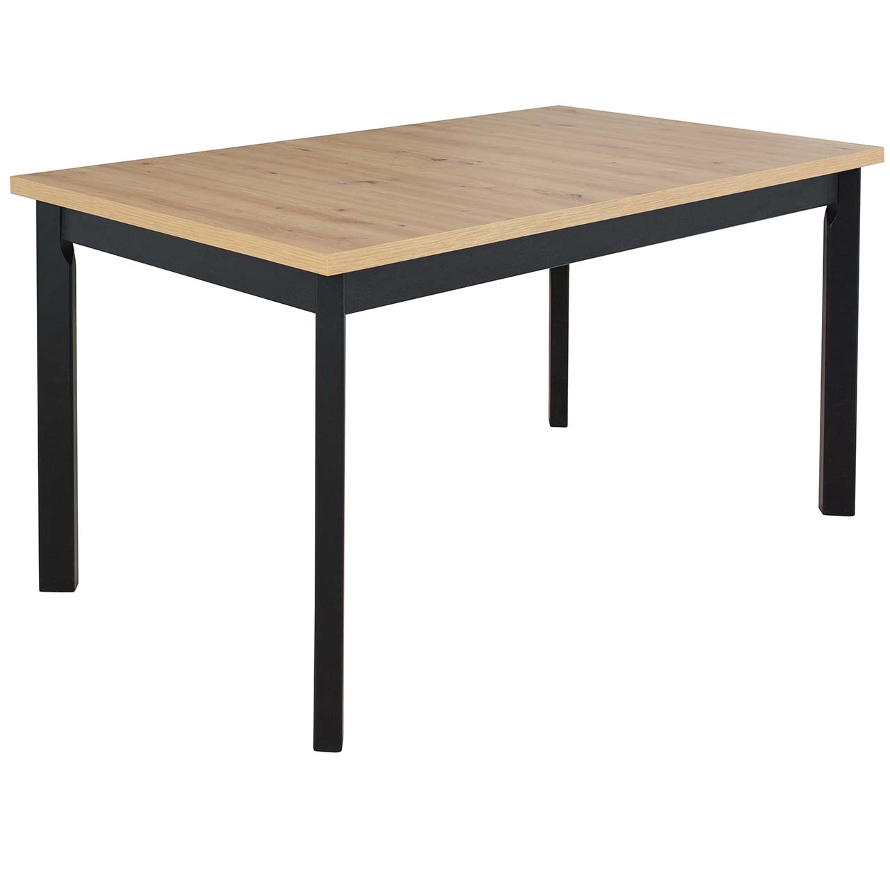 Stół DS27 80x140/180 artisan laminat / czarny - obrazek 3