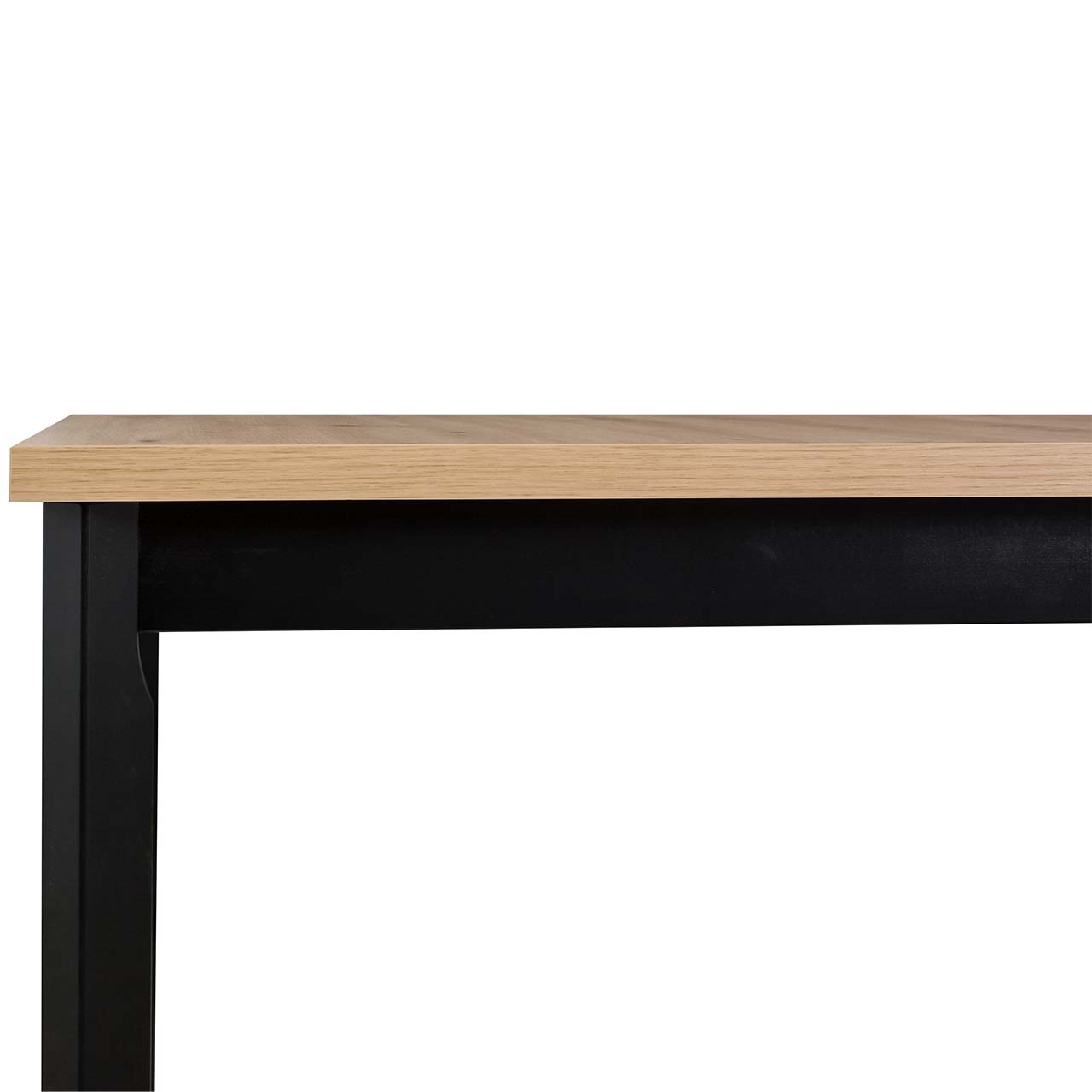 Stół DS27 80x140/180 artisan laminat / czarny - obrazek 4