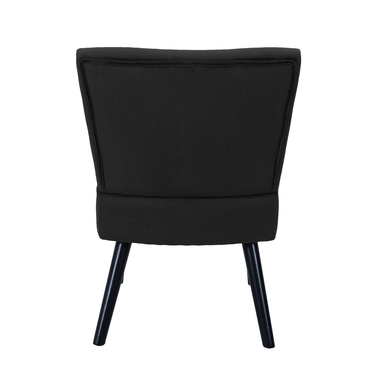 Fotel Giulia czarny sztruks - obrazek 8