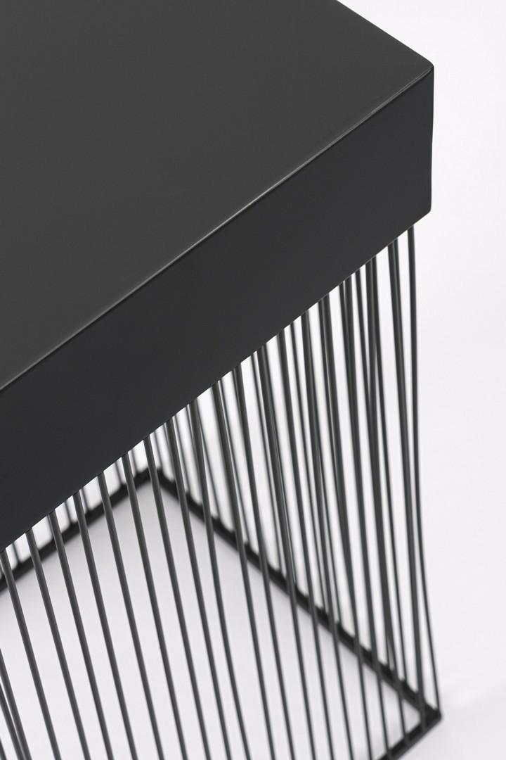 BIZZOTTO stolik kawowy YASLINE 30x30 czarny - obrazek 4