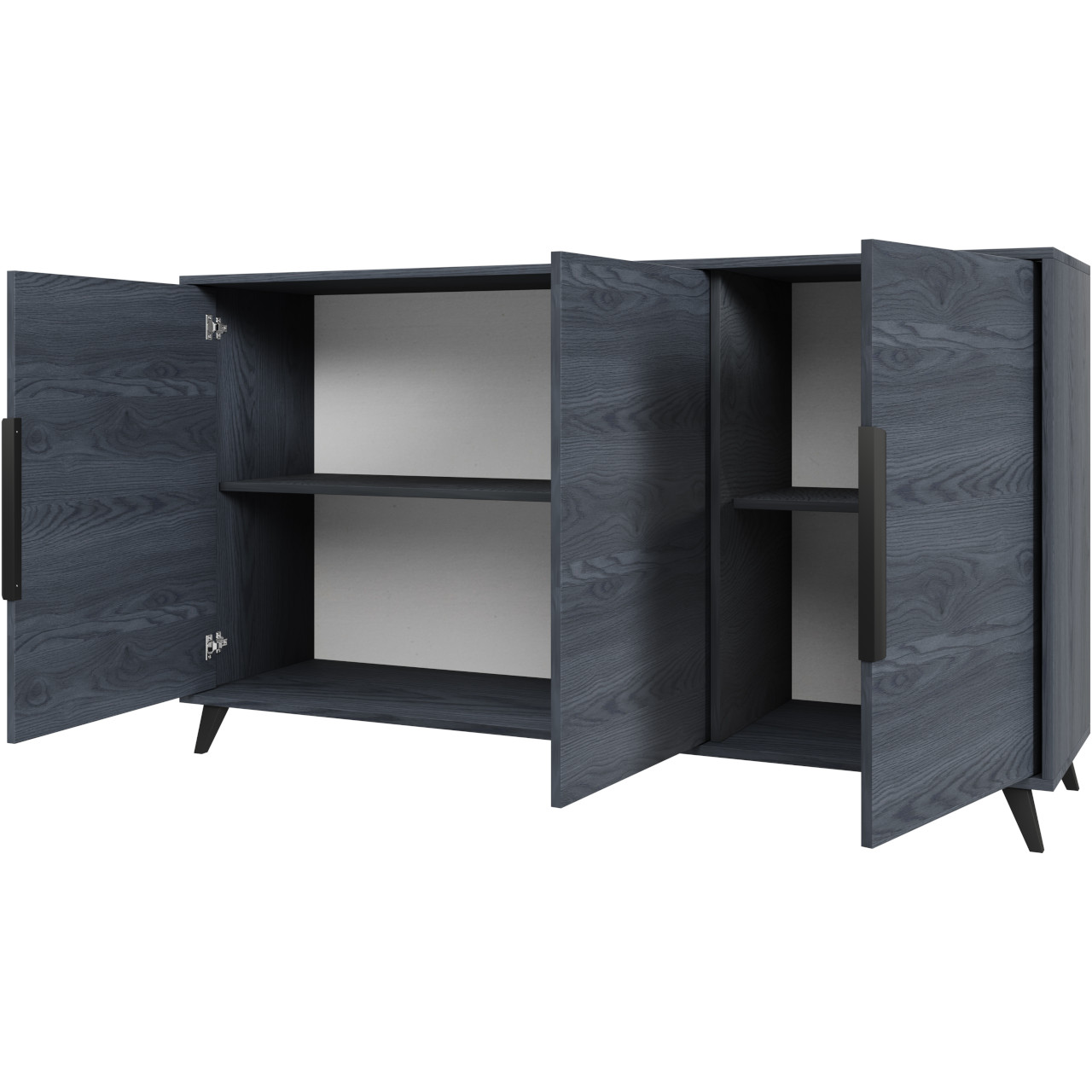 Komoda ETNI 43 dąb carbon - obrazek 3