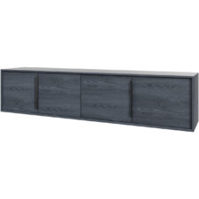 Komoda RTV wisząca ETNI 40 dąb carbon