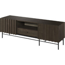 Szafka RTV PIEMONTE PE03 jesion portland + czarny