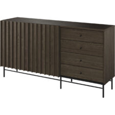 Komoda PIEMONTE PE07 jesion portland + czarny