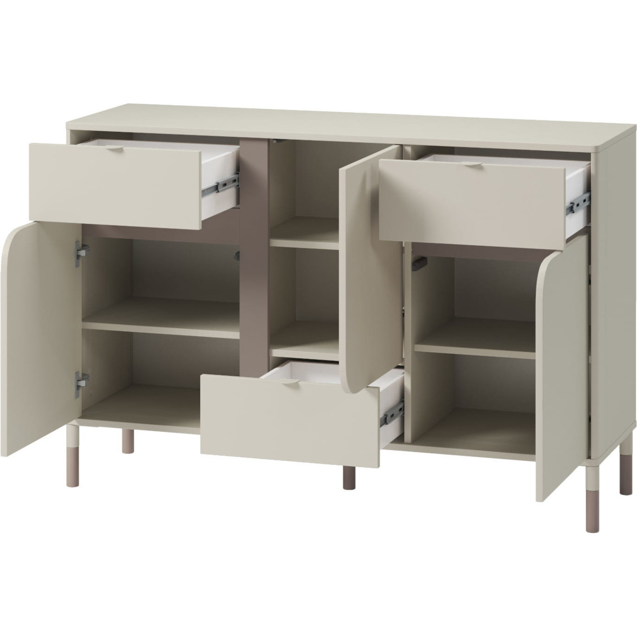 Meble młodzieżowe HARMONY 1 kaszmir + truflowy - obrazek 7