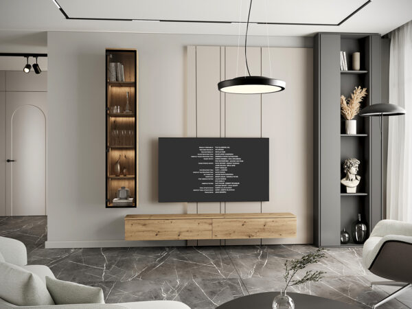 Meblościanka FIGO 2 dąb artisan - obrazek 6