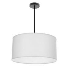 SHANTI lampa wisz¹ca czarny 1x40W E27 aba¿ur szary