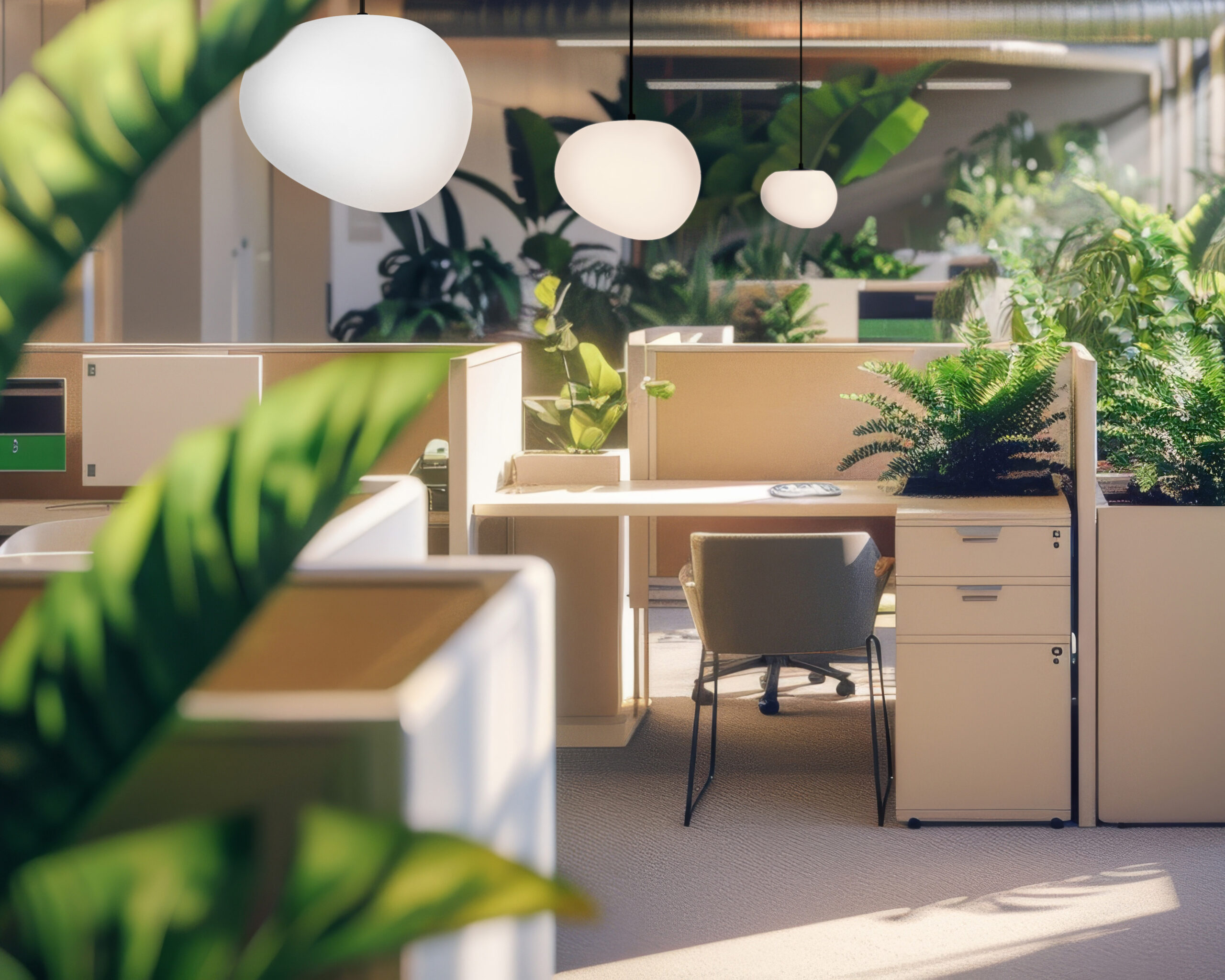 Lampa wisząca STONES 30 cm w stylu Japandi - z białym organicznym kloszem inspirowanym kamieniem - minimalistyczne oświetlenie sufitowe do salonu E27 - obrazek 3