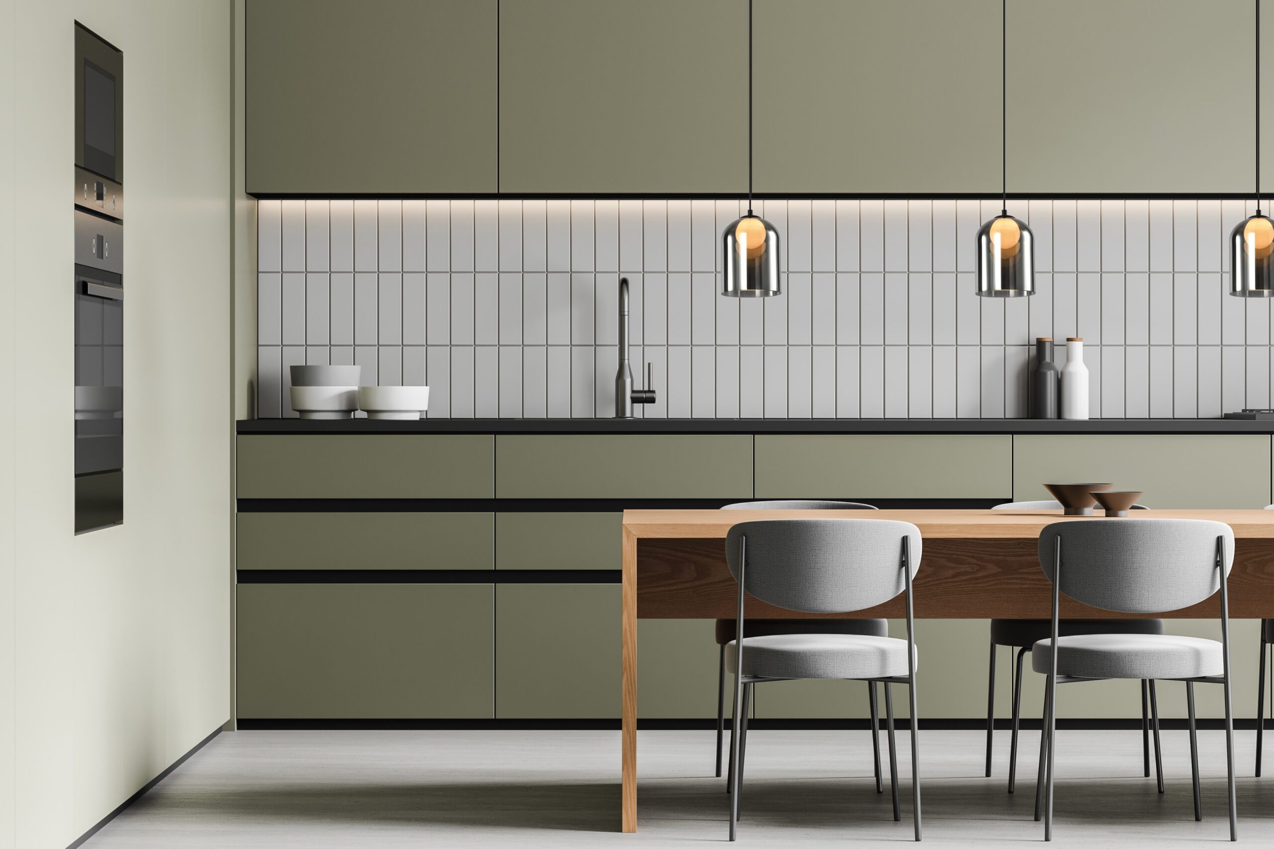 Klea lampa sufitowa czarny 1x15W G9 klosz dymiony+biały - obrazek 5