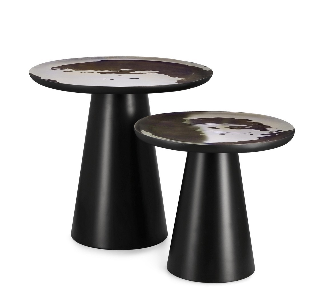 BIZZOTTO zestaw stolików kawowych ZAINAB - obrazek 4