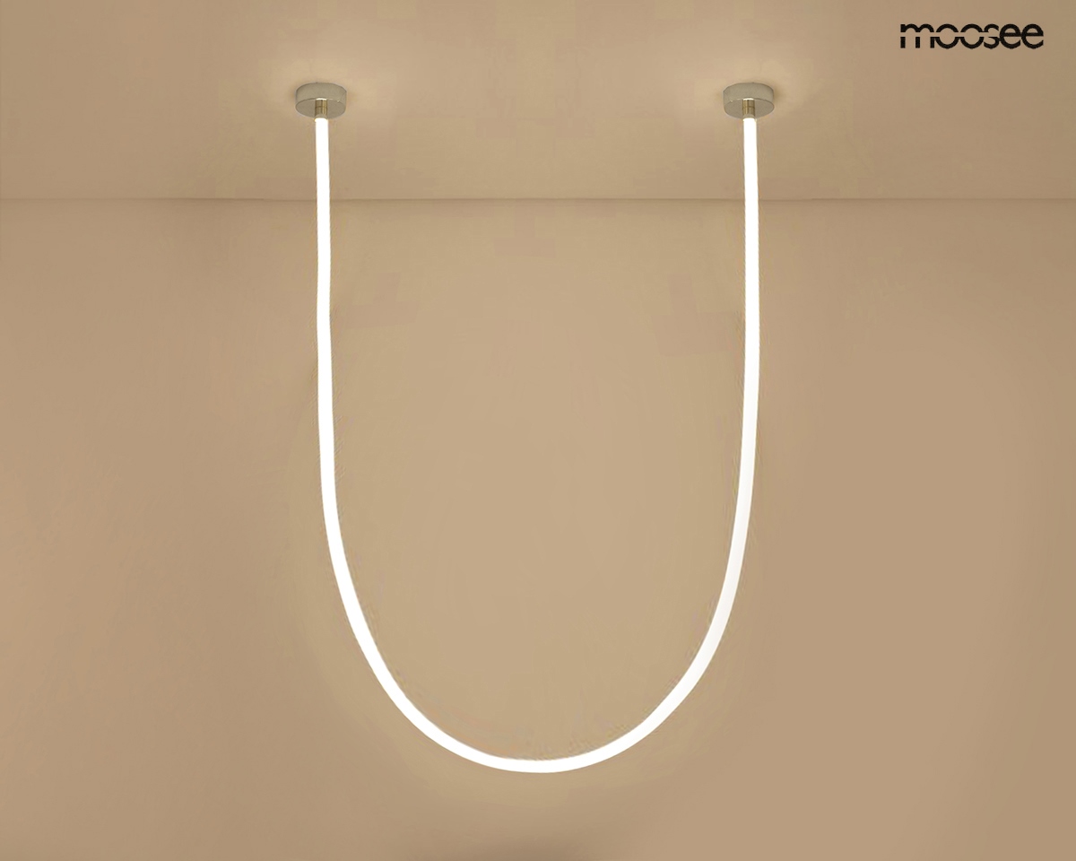 MOOSEE lampa wisząca LASSO 500 Smart srebrna - obrazek 6