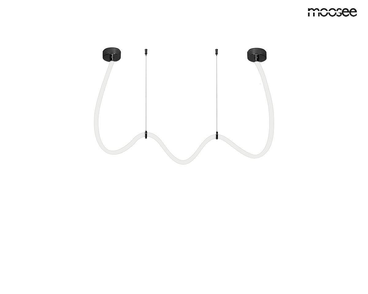MOOSEE lampa wisząca LASSO 400 Smart czarna - obrazek 6