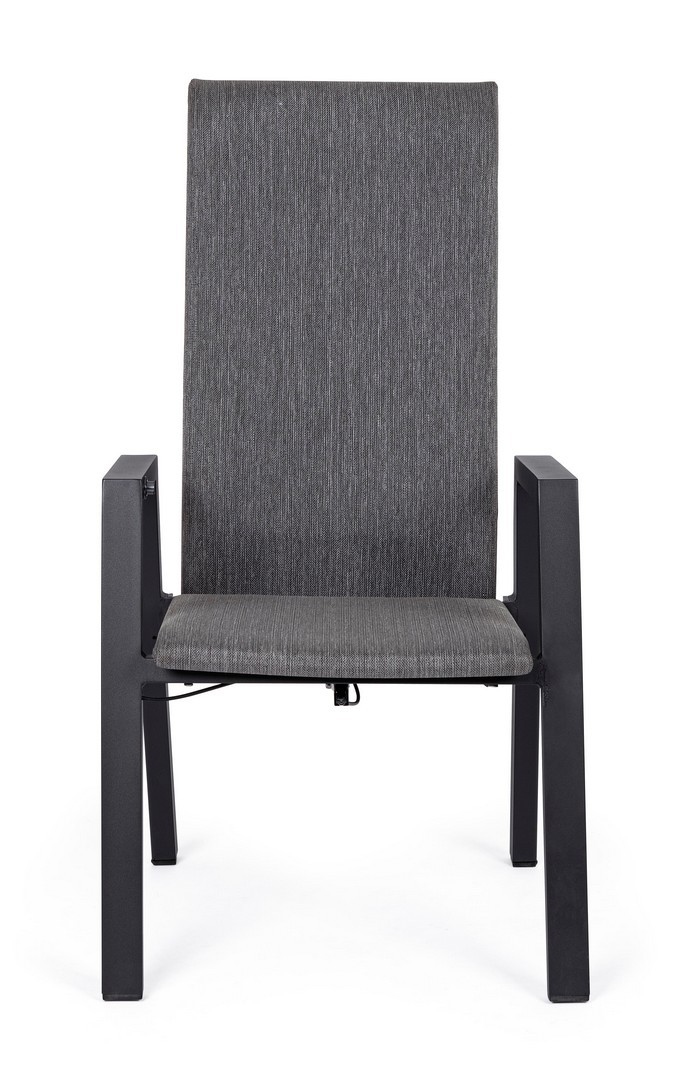 BIZZOTTO krzesło ogrodowe ETHAN szary - obrazek 8