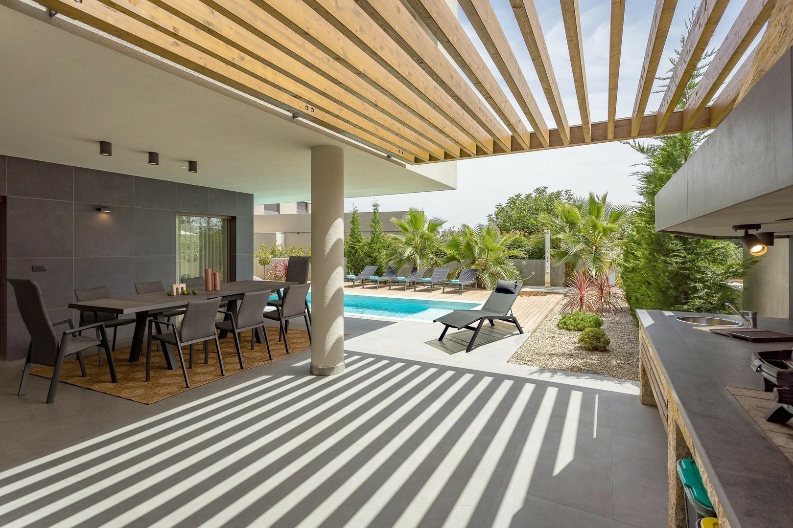 BIZZOTTO krzesło ogrodowe ETHAN szary - obrazek 11