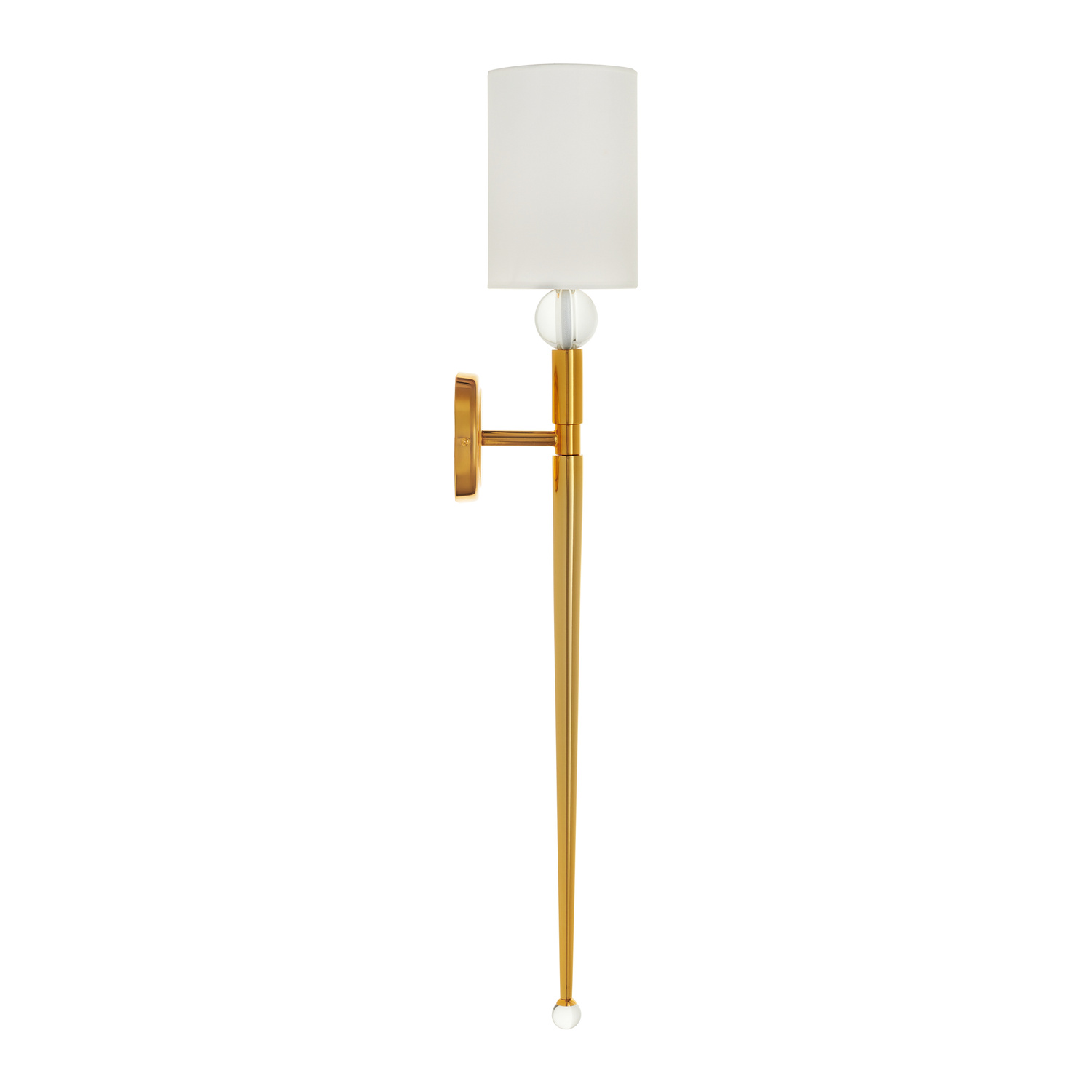 Lampa ścienna DAMA złota 92 cm - obrazek 6
