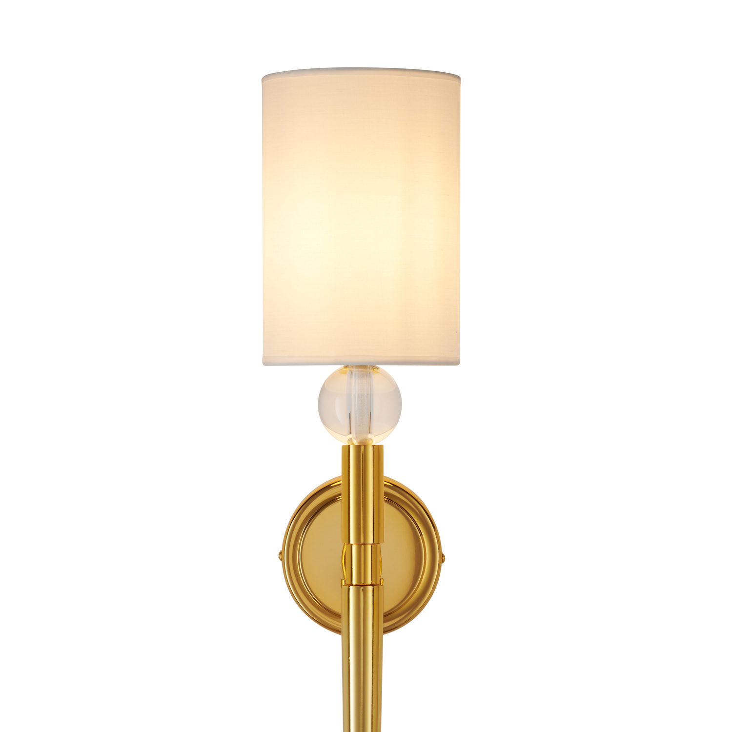 Lampa ścienna DAMA złota 92 cm - obrazek 11
