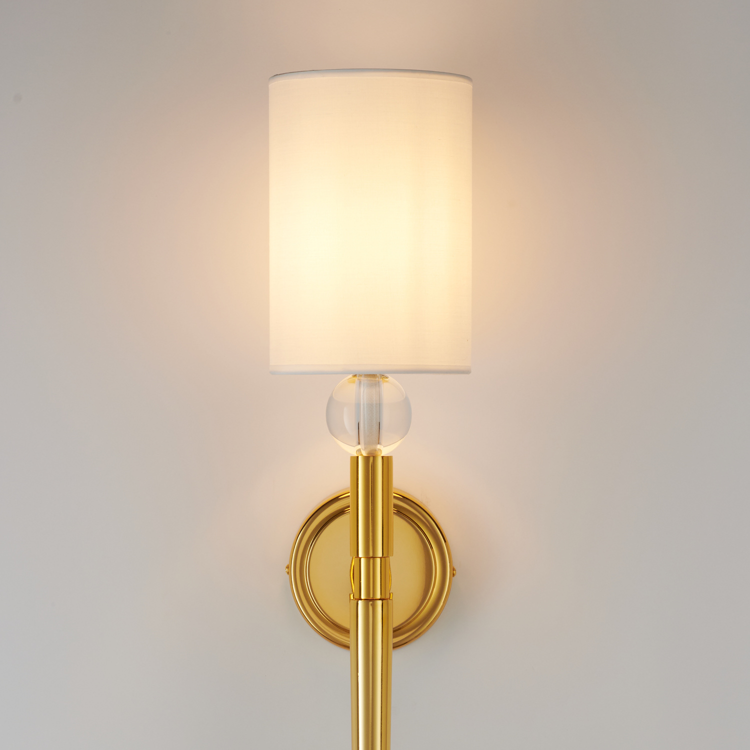 Lampa ścienna DAMA złota 92 cm - obrazek 12