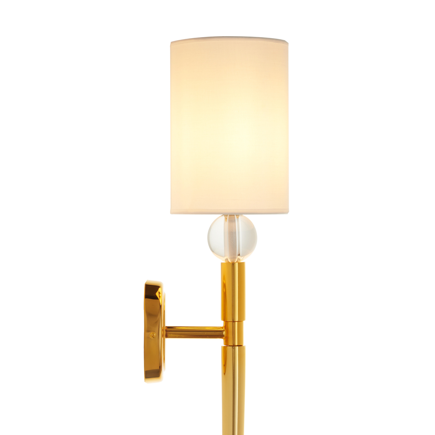 Lampa ścienna DAMA złota 92 cm - obrazek 14