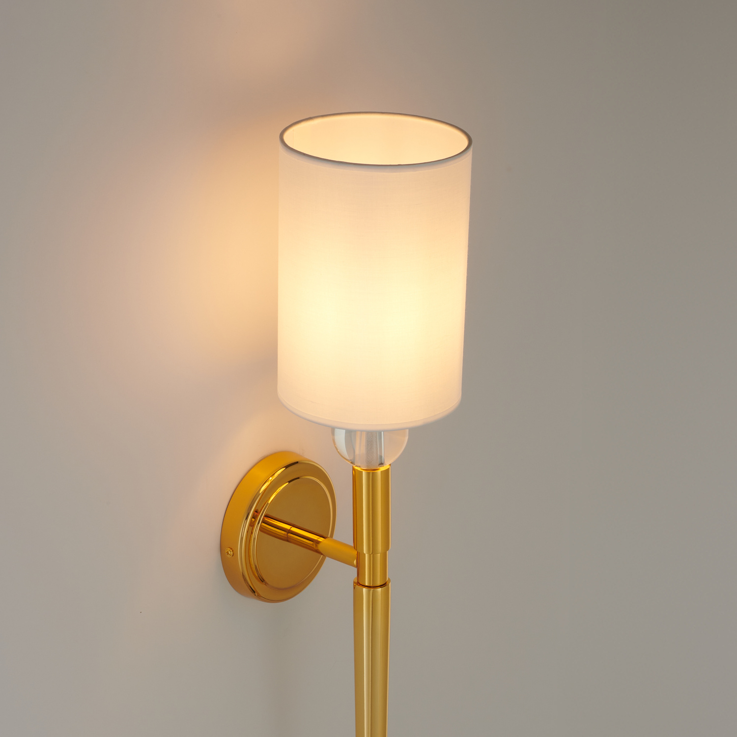 Lampa ścienna DAMA złota 92 cm - obrazek 17