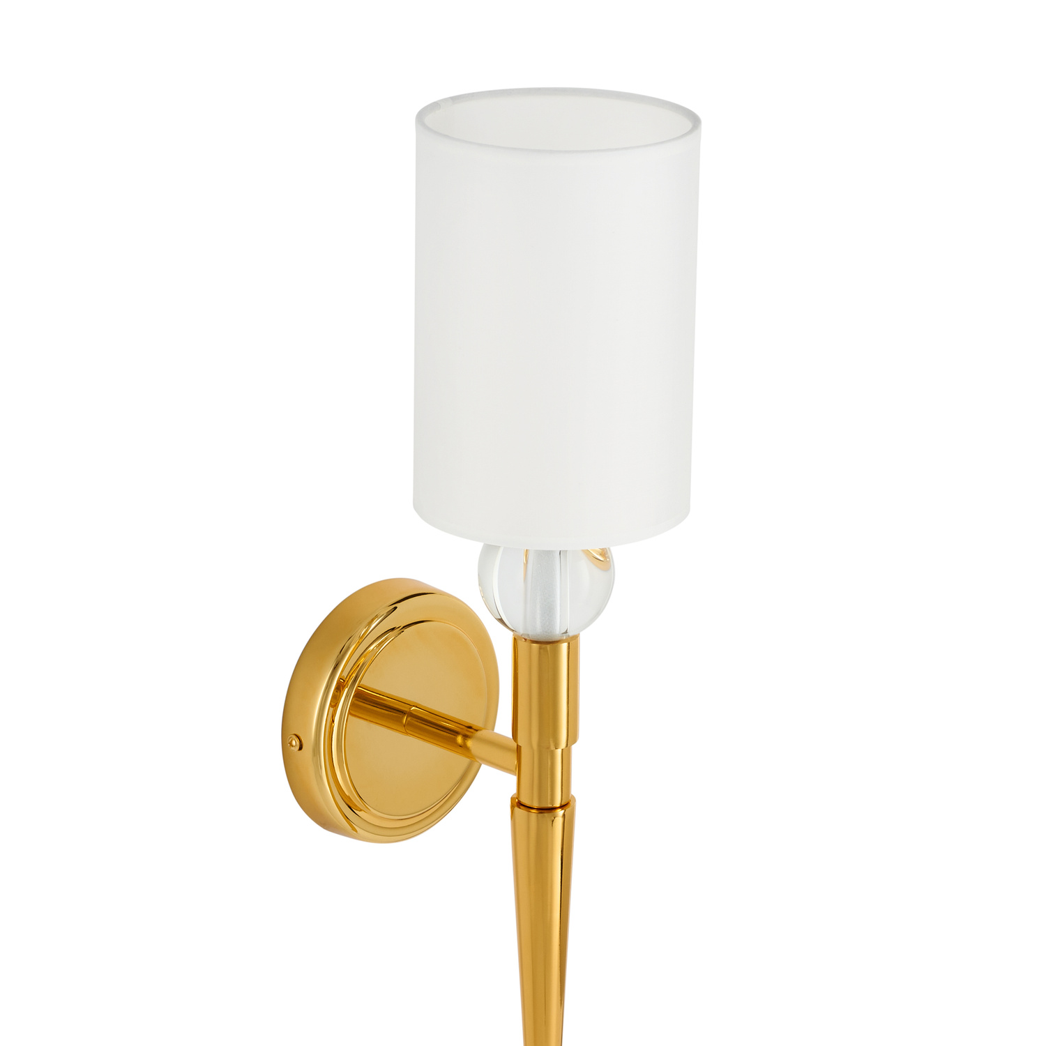 Lampa ścienna DAMA złota 52 cm - obrazek 13