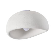 Plafon sufitowy STONE biały 40 cm