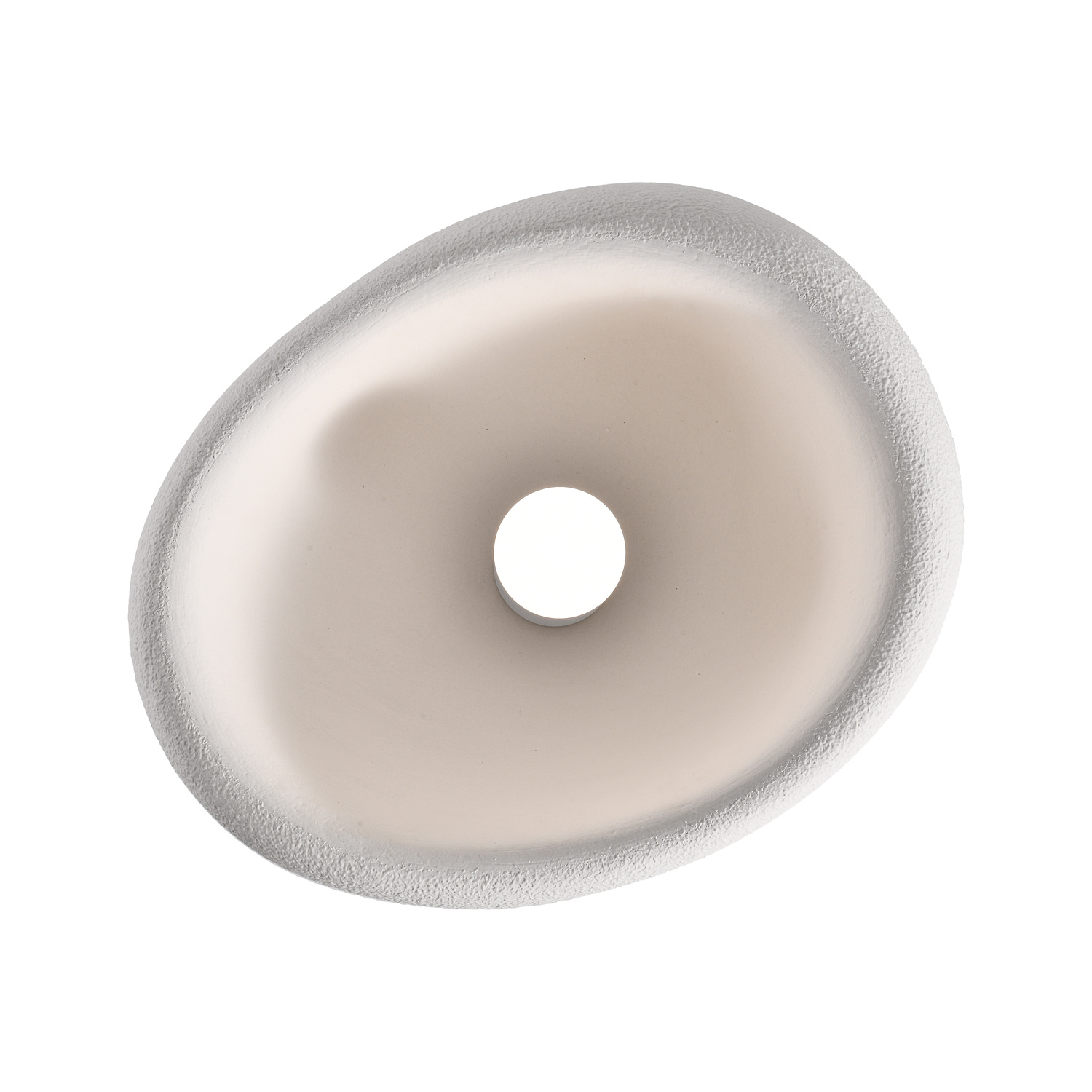 Plafon sufitowy STONE biały 40 cm - obrazek 6