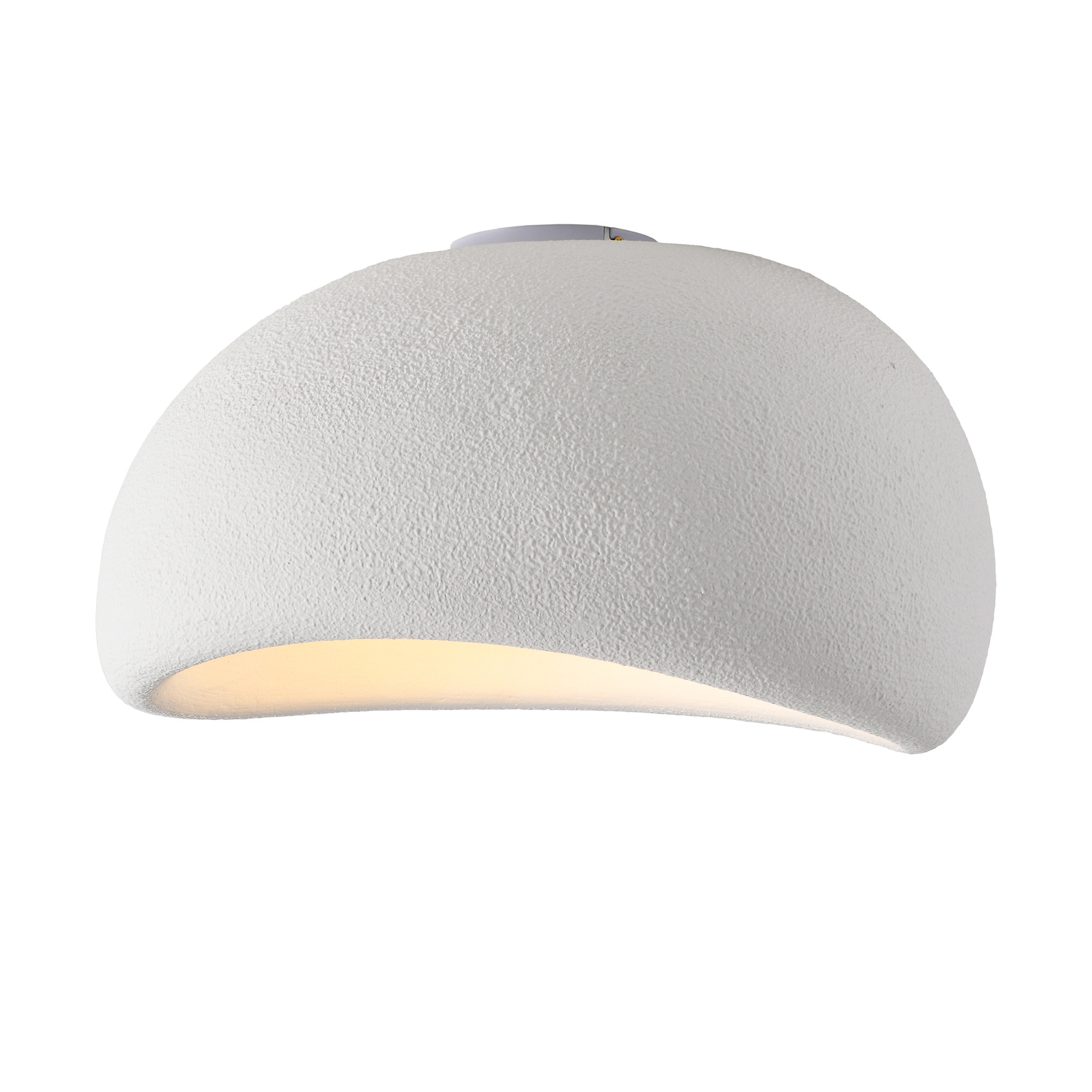 Plafon sufitowy STONE biały 50 cm - obrazek 4