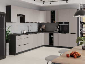 Szafka górna 30 SILVIA 41 czarny / kaszmir