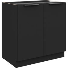 Szafka dolna 80 SILVIA 03 czarny
