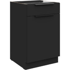 Szafka dolna z szufladą 50 SILVIA 10 czarny