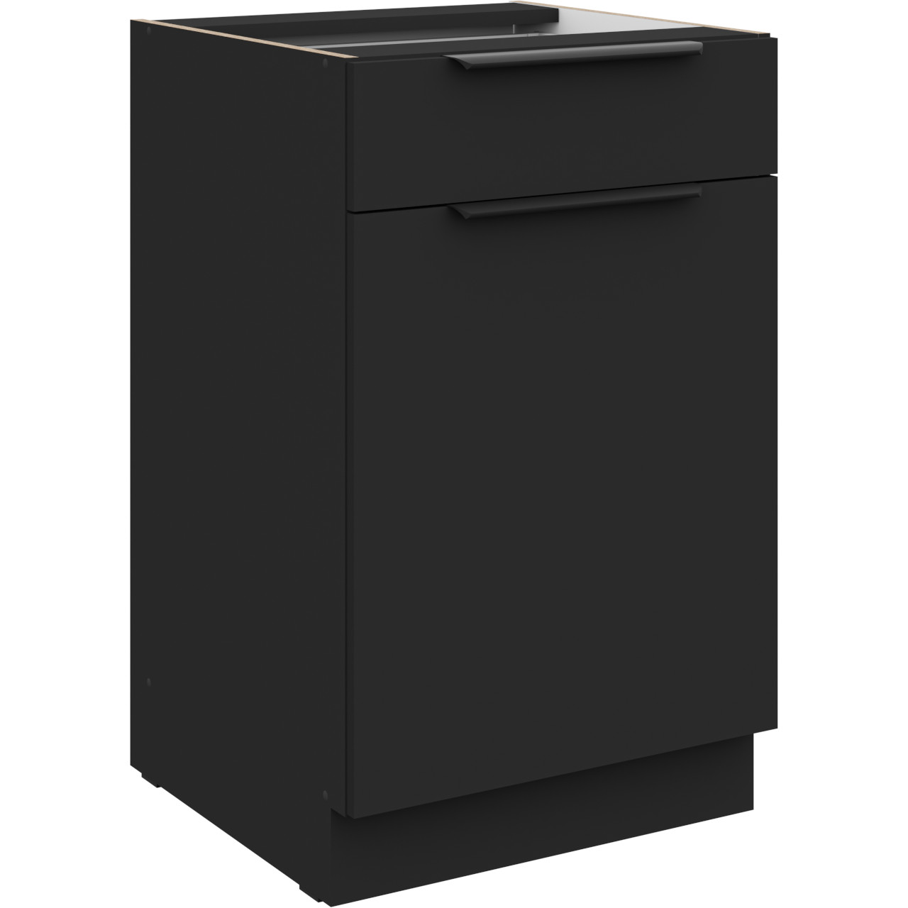 Szafka dolna z szufladą 50 SILVIA 10 czarny