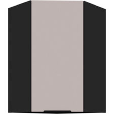 Szafka górna narożna 60 SILVIA 28 czarny / kaszmir