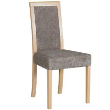 Tapicerowane krzesło DK31 sonoma z tkaniną 36A