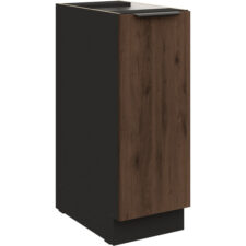 Szafka dolna CARGO 30 SILVIA 13 czarny / orzech okapi