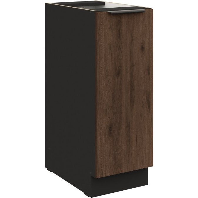 Szafka dolna CARGO 30 SILVIA 13 czarny / orzech okapi